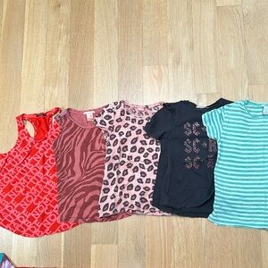 Scotch r’belle girls size 6 t-shirt tank top bundle